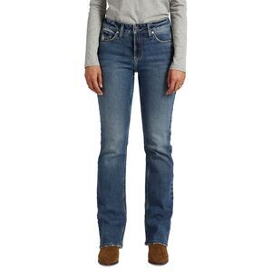 Silver Jeans Co. Womens Suki Curvy Fit Slim Bootcut Jeans
